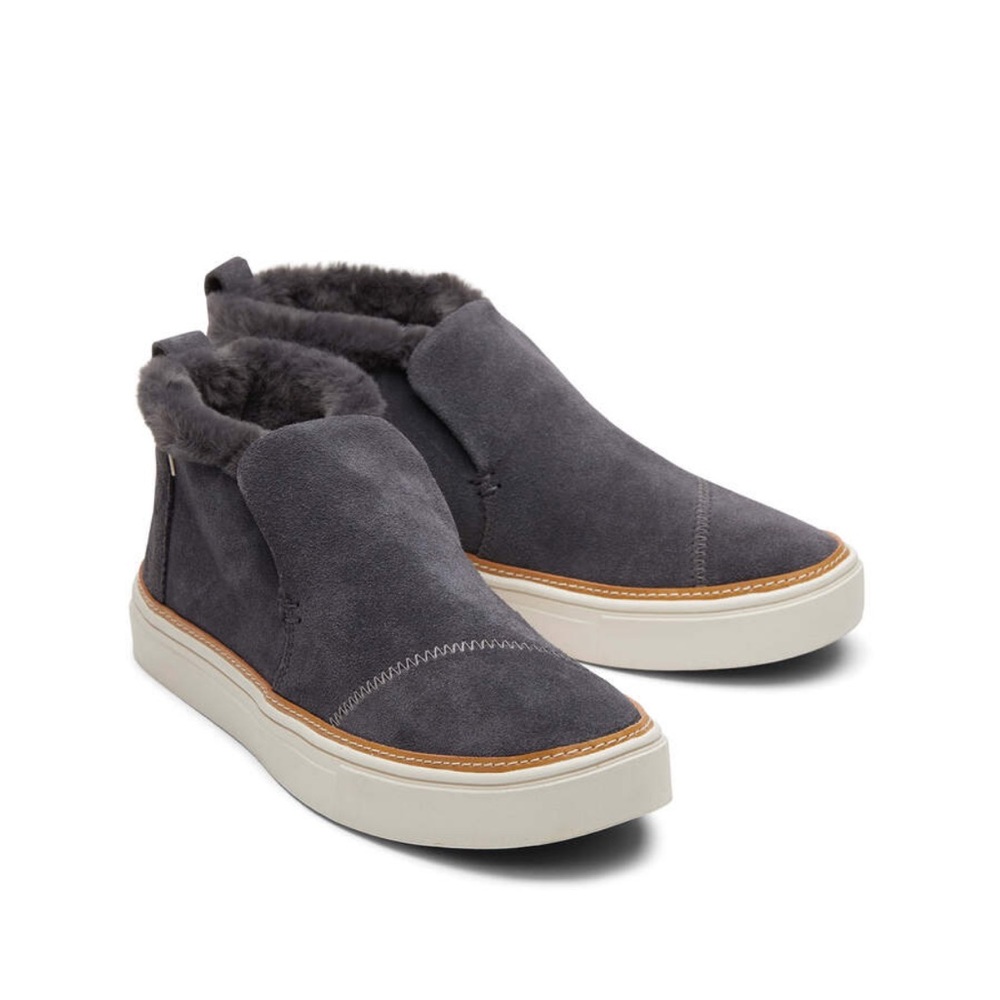 NEW Toms Women’s Paxton Shoes Grey 6.5 NWT